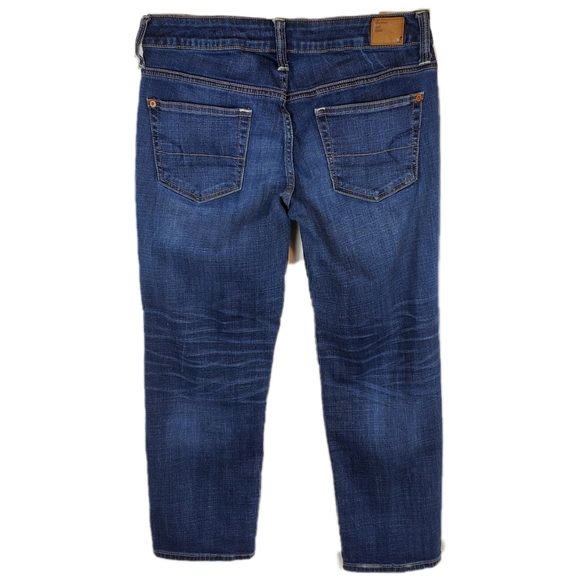 @American Eagle Woman Jeans Sz 4 Boyfit Stretch - Picture 2 of 5